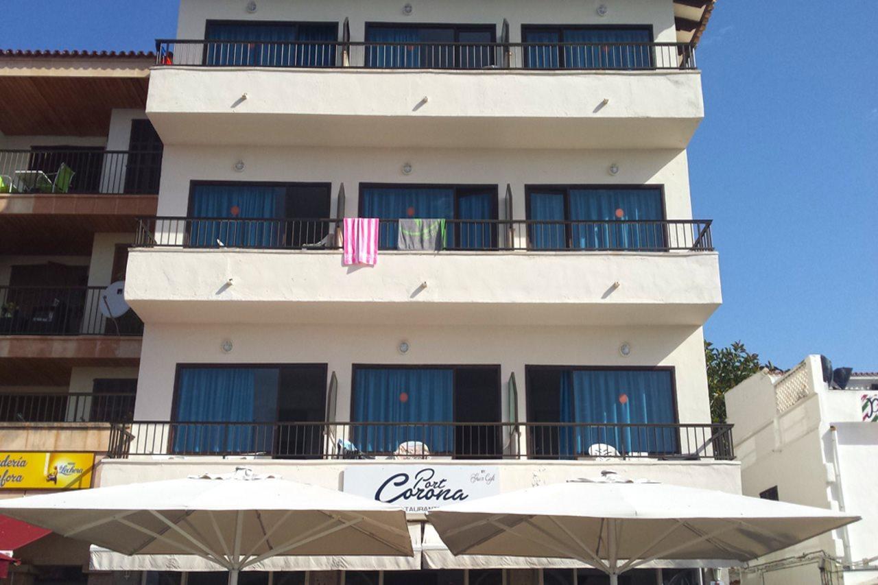 Hostal Port Corona Cala Ratjada  Dış mekan fotoğraf
